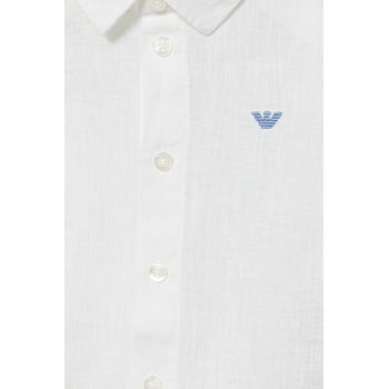 Emporio Armani Бебешка ленена риза Emporio Armani (8NHC02.3NEEZ)