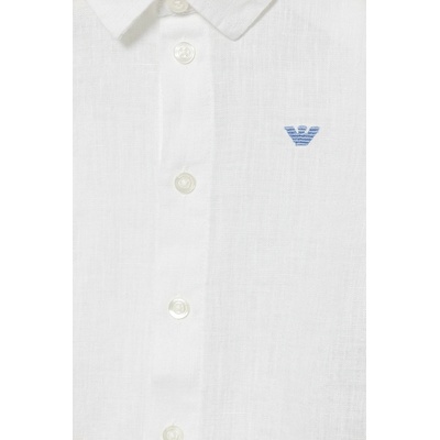 Emporio Armani Бебешка ленена риза Emporio Armani (8NHC02.3NEEZ)