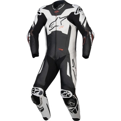 jednodielna kombinéza Alpinestars GP PLUS V4 SPRINT čierna/biela/červená