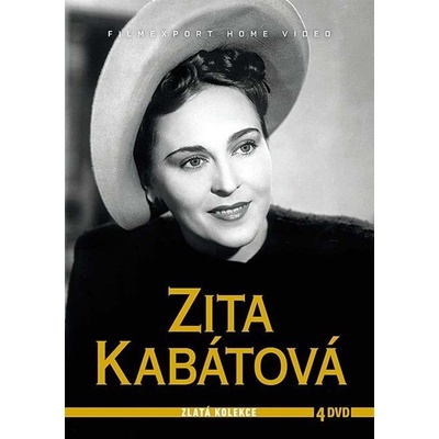 Filmexport HV s. r. o Zita Kabátová - Zlatá kolekce - 4DVD (007110)
