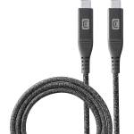 Cellularline Кабел USB-C to USB-C 3.1, бърз пренос на данни 10Gbps, 5A, 1.5м бял