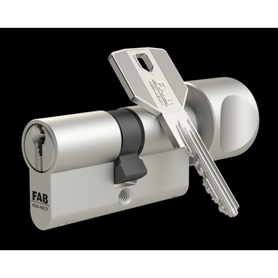 Assa Abloy FAB 4.02/DKvNs 30+35 s gombíkom, 5 kľúčov