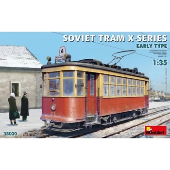 MiniArt Soviet Tram X Series early type 38020 1:35