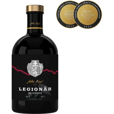 Anton Kaapl legionar na višních 38% 0,7 l (holá láhev)