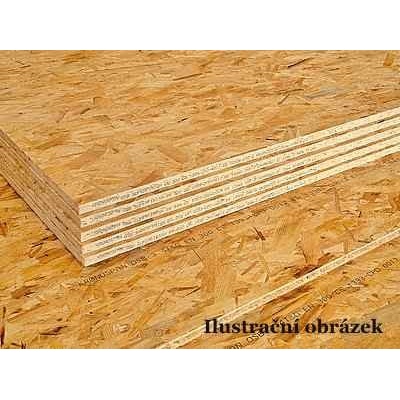 OSB-3 | 9 mm | Rovná hrana Rozměr: 1250 * 2500