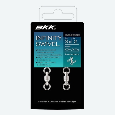 BKK Obratlík infinity Swivel veľ.4 130 kg 2 ks