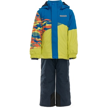 Alpine Pro Детски ски комплект ALPINE PRO AILINO електрическо синьо лимонада ALPINE PRO | Sin | Момчешки | 104-110