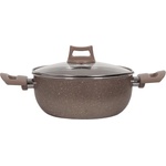 HORECANO HOME-Тенджера Ø24xh11.8cm - 2mm GOLD GRANITE (HCH-6293) (016293)