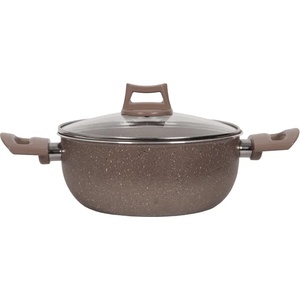 HORECANO HOME-Тенджера Ø24xh11.8cm - 2mm GOLD GRANITE (HCH-6293) (016293)