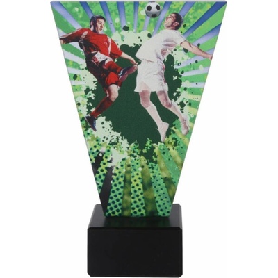 Tryumf Skleněná fotbalová trofej