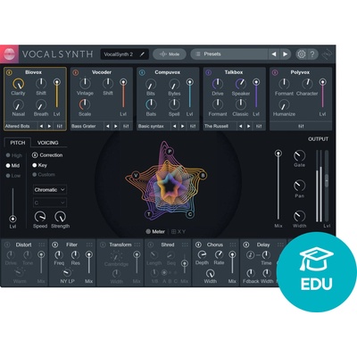 iZotope VocalSynth 2 EDU (Дигитален продукт)