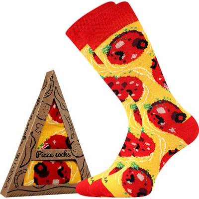 Lonka ponožky Pizza pepperoni dámská
