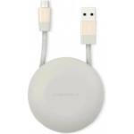 Vonmahlen Кабел Vonmahlen E070P0006, от USB-A(м) към USB Micro B(м), 1m, розово злато (E070P0006)