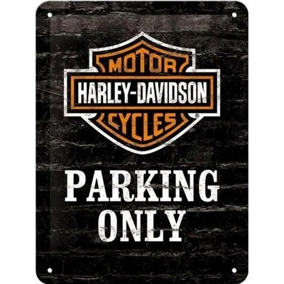 NOSTALGIC ART cedule HARLEY-DAVIDSON black