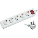 Well 5 Plug 3 m Switch (EXTS-5S3M-SW-WL)