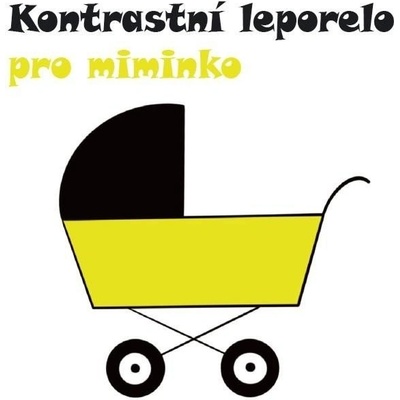 Kontrastní leporelo pro miminka - Kristina Cigrová