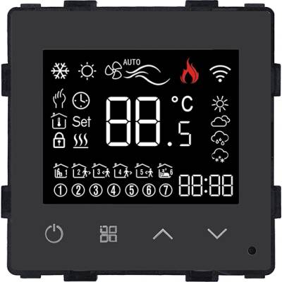 ELMARK Element zigbee ТЕРМОСТАТ ЗА ВОДНО ПОДОВО, ЧЕРЕН (195zbwft/bl)
