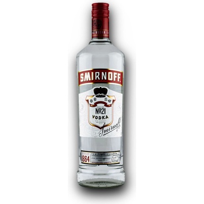 Smirnoff N°. 21 37,5% 1 l (holá láhev)
