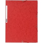 Exacompta A4 червена гумена папка с преспан P2110-0589 (P2110-0589)
