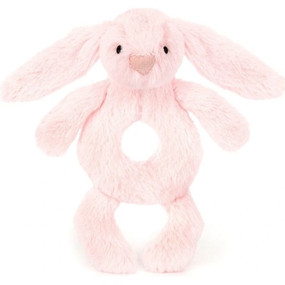 JELLYCAT Králiček Bashful Pink chrastítko 18cm