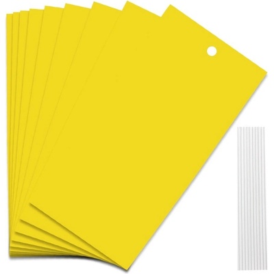 Hmyzák-off Lepové desky k ochraně rostlin a stromů žluté 10 ks