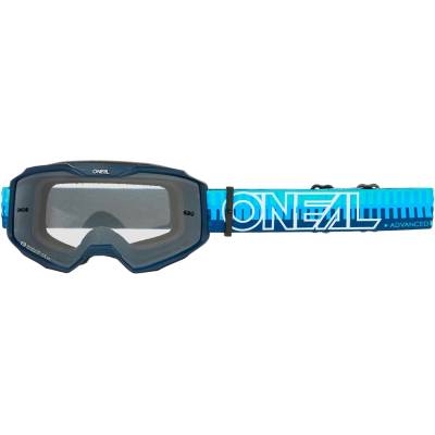 O'Neal Маска O'neal B-10 Goggle Striped Goggles - Blue / Blue - размер One Size (205-7101-0111)
