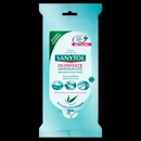 Čisticí ubrousky Sanytol jednorázové čistící utěrky eukalyptus 24 ks