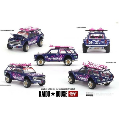 MINI GT Datsun 510 4x4 Wagon Kaido Offroad V2 1:64