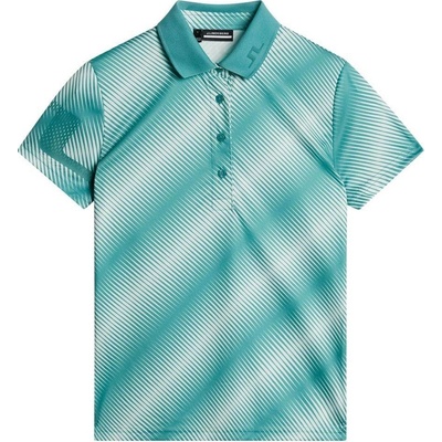 J Lindeberg Dámska polokošeľa Heidi Print Polo Comb Teal