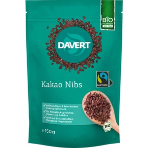 Davert Био какаови зърна нибс - 150 г