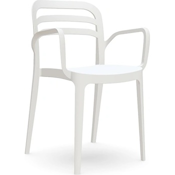 Mira-N Стол novussi с подлакътник aspendos БЯЛ (0142343)