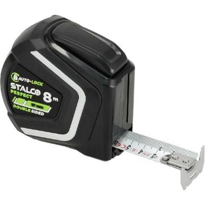 Stalco metr svinovací 8 m x 27 mm, automaticá aretace