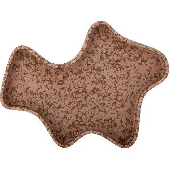 Bloomingville Поднос Lakey 29 см кафяв (82060499)