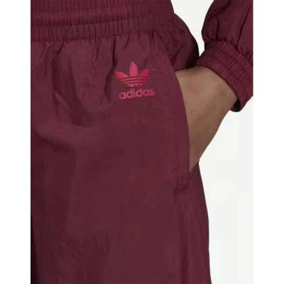 Adidas Originals Logo Play Track Pants Burgundy