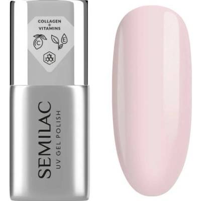 Semilac Collagen Base Soft Pink stavebná báza s kolagénom 7 ml