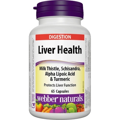 Webber Naturals Liver Health 65 kapsúl