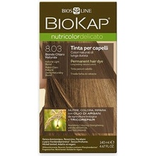 Biokap NutriColor Delicato barva na vlasy 8.03 blond přírodní světlá 140 ml