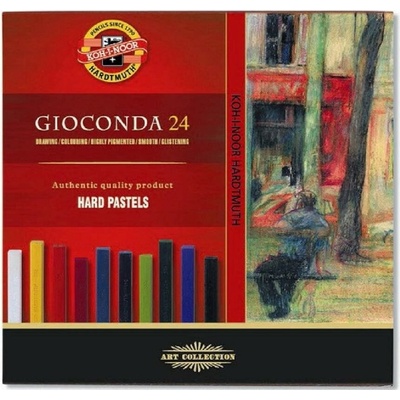Koh-i-noor Gioconda krieda olejová farebná sada hard pastels 24 ks