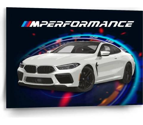Sablio Obraz MPERFORMANCE Tachometer - 90x60 cm