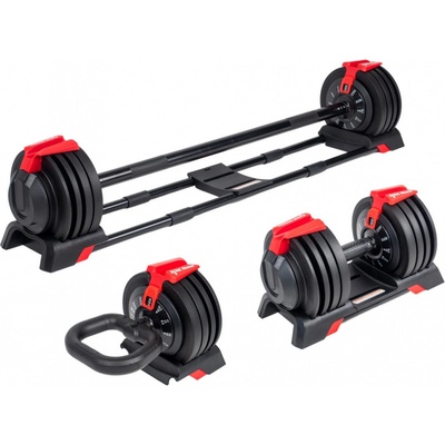 Acra Sada nastavitelných činek 24 kg, 3v1 – Zboží Dáma