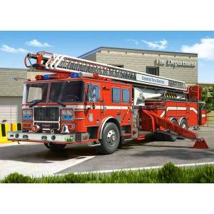 Castorland - Puzzle Fire engine - 260 piese