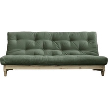 Karup sofa Fresh *200 cm natural + futon olive green 756