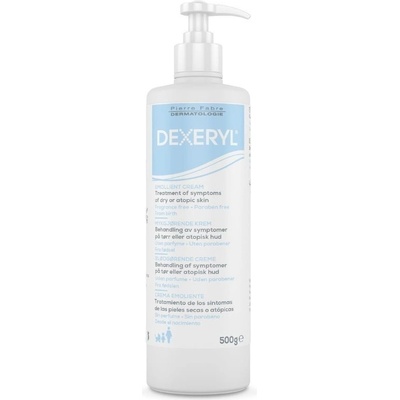 Ducray Хидратиращ лосион атопична кожа, Dexeryl Emollient Cream for Dry Skin 500 g