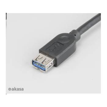 Akasa AK-CBUB02-15BK prodlužovací USB 3.0, A-male na A-female, 150cm
