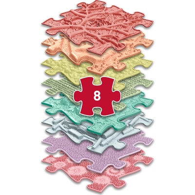 MUFFIK Set ortopedických podložek Duha Pastel MFK-106