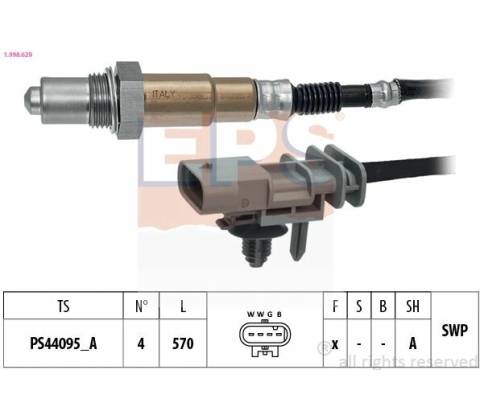 Lambda sonda EPS 1.998.629
