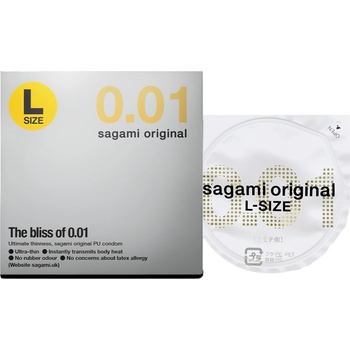 Sagami Original 0.01 L - презерватив - 58мм (1бр)
