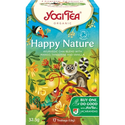 Yogi Tea Bio Veselá příroda 17 x 1,9 g