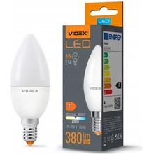 Videx LED žiarovka 4W Neutrálna biela E14