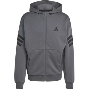adidas Мъжко яке за тренировка adidas Future Icons 3-Stripes Full Zip Training jacket - Grey Six - размер XXL (003-3630-0115)